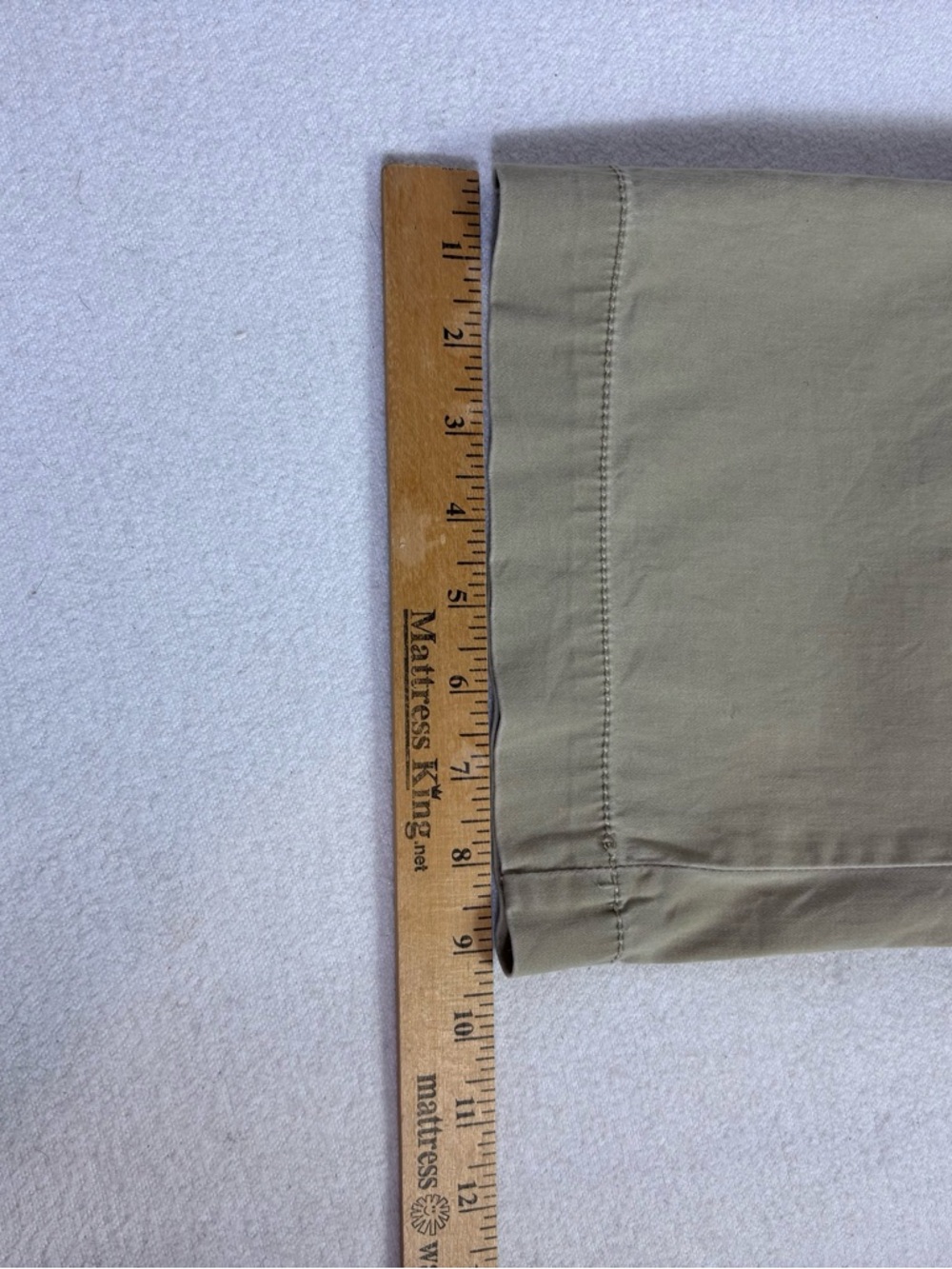 BKE Serena Curvy Fit Khaki Wide Leg Pants 31 Mid Rise Y2K Utility Casual Stretch - Picture 12 of 14